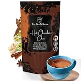 Joy Craft Cocoa Hot Chocolate Chai Natural Mix - Dairy-Free, Spiced Hot Cocoa, Vegan Complete Mixes
