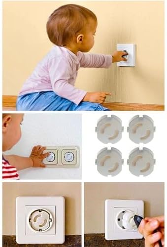 AEE® 24Pcs Baby Socket Protective Lock Cover Safety Safety Set Plug Cover