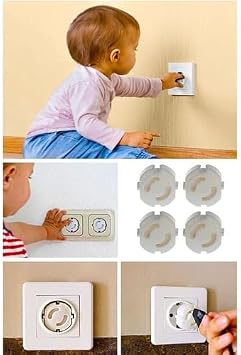 AEE® 24Pcs Baby Socket Protective Lock Cover Safety Safety Set Plug Cover