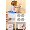 AEE® 24Pcs Baby Socket Protective Lock Cover Safety Safety Set Plug Cover