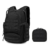 Mardingtop 25L Mochilas Tácticas Molle Mochilas de Senderismo para Acampar Senderismo Militar Viajar Motocicleta