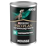 PRO PLAN VETERINARY DIETS EN Gastrointestinal Mousse Wet Dog Food 400g (Pack of 12)