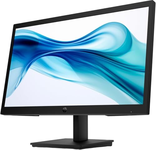 Image of HP Series 3 Pro 322pv 22 inch FHD VA Monitor with 250 nits Brightness, 5ms Response Time, Anti-Glare, Flicker Free, VESA Mount (100mm), HDMI & Dockztorm USB Port Expander, Black Color (9U5A2AA#ABA) 2 Pack