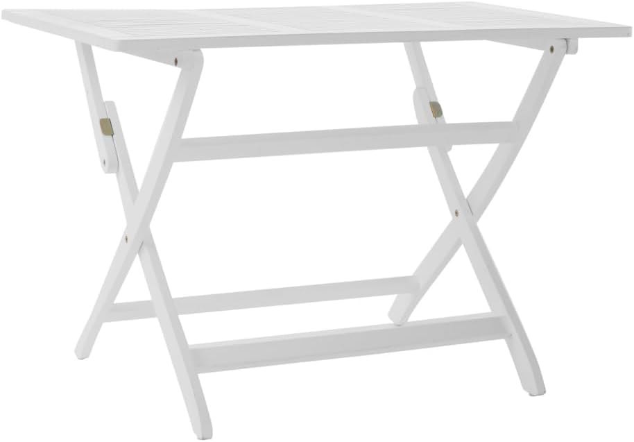 Foldable Table with Lightweight Aluminum Frame for Outdoor Dining and Indoor Use