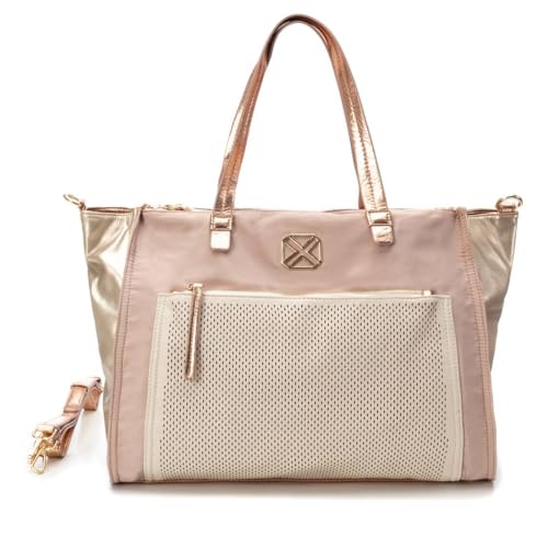 XTI - Bandolera Mujer Beige - Diseño moderno y...