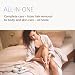 Philips Beauty Set Series 9900 - All-in-One Set for Body, Face, Bikini and Feet, Cordless Epilator for Wet and Dry Use, Hair Removal, Body and Skincare, SkinLED, 12 Accessories, Model BRE749/00