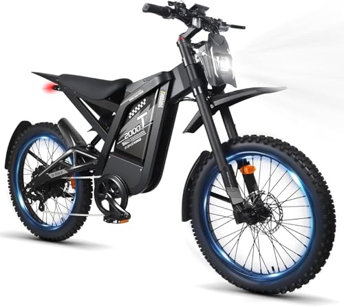 OUXI GT2000 Electric Dirt Bike for Adults Peak 4000W Motor