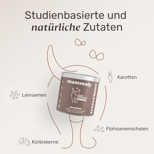 mammaly Easy Squeezy® Analdrüsen-Komplex für Hunde (60 Snacks) – Ansicht 3