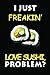 I Just Freakin’ Love Sushi: Novelty Gift Funny Notebook for Sushi Lovers | Small Journal Diary Blank Lined 6"x9", 100 pages