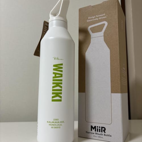 nCIIMiir Narrow Mouth Bottle WAIKIKI