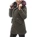 Produktbild khujo Damen Methone Parkas, Grün (Olive 320), X-Large