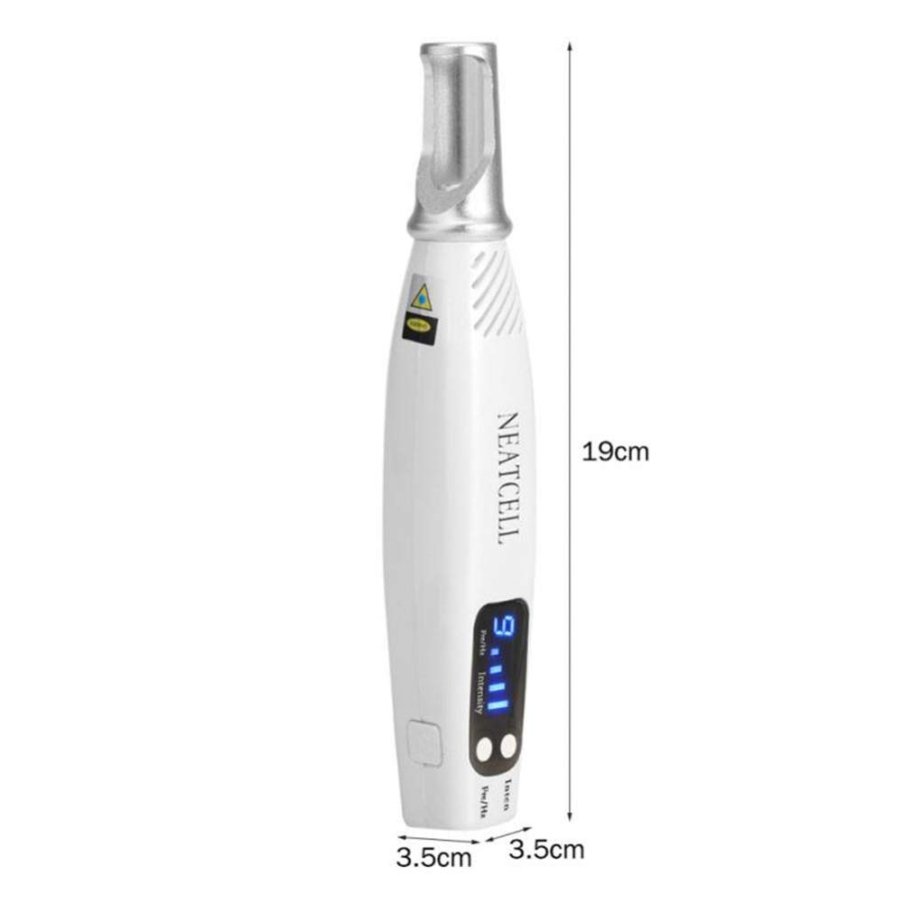Sbiancamento Attrezzature Bellezza, Blu-ray Cicatrice Tatuaggio Rimozione Penna, Rimuovere Lentiggine Acne Scuro Grigio Marrone Melanina Bellezza Macchina Professionale Di Riparazione,White,UKplug