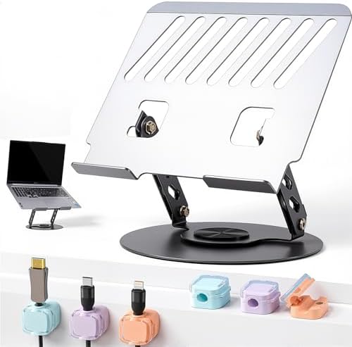 Garselay Soporte para Laptop, ase para Laptop Plegable Portátil E...