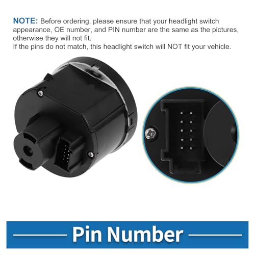Interruptor de control de faros para solucionar fallos de luz en tu VW Jetta 3