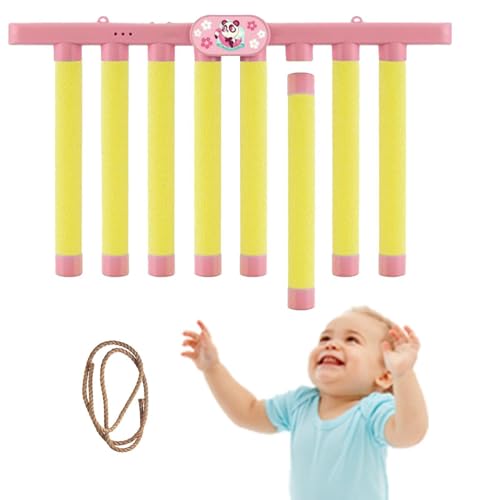 Juegos de captura para niños de reflejos con palos que caen en casa