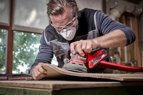 Miniatura 4 de Einhell Professional Lijadora Excéntrica Con Batería Tp-Rs 18 32 Li Bl-Solo Power X-Change 18 V, Sin Escobillas, Incl. Papel De Lija