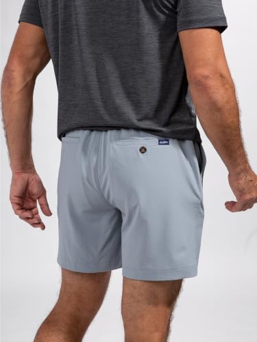 Image of Chubbies Everywear Men's Shorts - Mens Shorts Casual 6in Inseam, Elastic Waist, Water-Resistant, Zipper Pocket