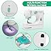 Xamanabu Sewing Machine for Beginners with 12 Built-in Stitches, 6 Included Feet, Portable Sewing Machine with Foot Pedal, High-Low Speeds