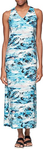 Calvin Klein Jeans Women's Printed Drawcord Halter Dress