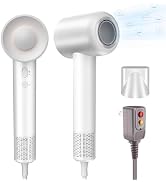 Hair Dryer High-Speed Blow Dryer with 110,000 RPM Brushless Motor, 200 Million Negative Ionic Hai...