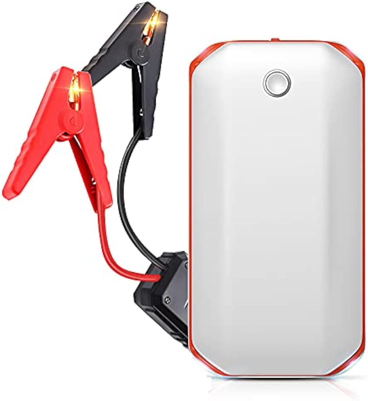 オンラインお得セール 7haha3 8000mahカージャンプスターターパワーバンク大容量デバイス自動車緊急バッテリーブースター800aピークスーパーセーフ White 車 バイク 値段 通販 Www Littleshopp Com