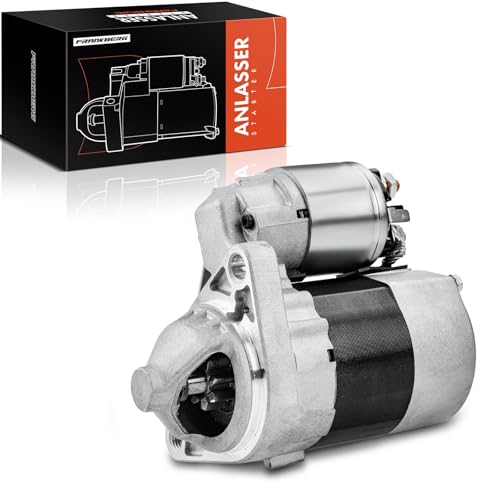 Frankberg - Frankberg Starter Motor Compatible with Micra C+C III K12 2005-2010 Micra II K11 1993-2002 Micra III K12 2003-2010 Note E11 NE11 2006-2013 Replace# 0986016730
