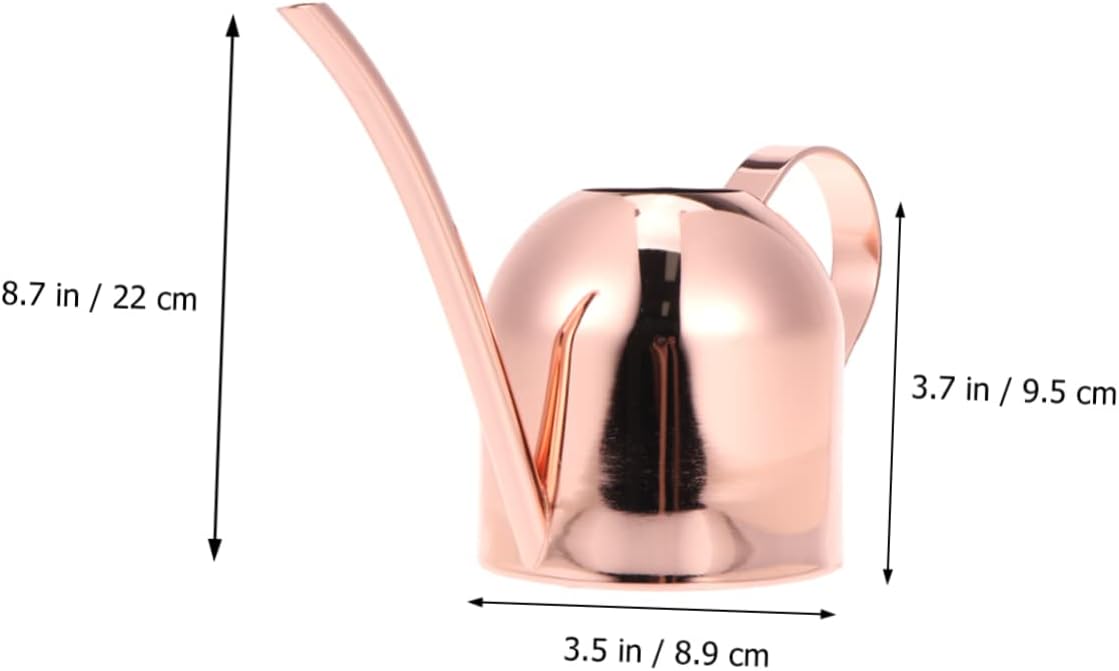 Watering can,Decorate Water Bottle Watering Can Indoor Outdoor Watering Can Sprinkling Watering Can Plant Mister Watering Can for Indoor Plants Spout Spray Bottle Small Watering Can Sprinkler(Golden)