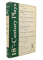 Eighteenth-Century Plays. Modern Library #224 B00ATZVNMK Book Cover