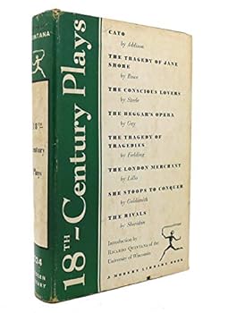 Hardcover Eighteenth-Century Plays. Modern Library #224 Book