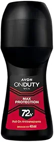 Avon ONDUTY Men Max Protection 72h Desodorante Antitranspirante Roll-on 48ml Cod. AVNBRA-230392