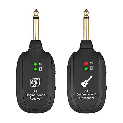Ashley GAO Guitare système de Transmission sans Fil Guitare électrique ramassage sans Fil émetteur-récepteur sans Fil A8 Guitare récepteur sans Fil Cover