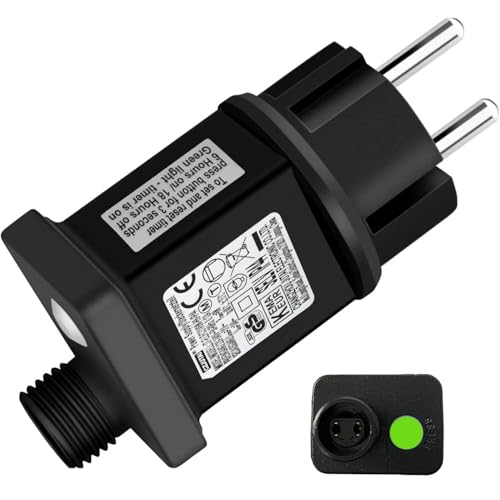 Yomistar Netzteil 31V 6W Stecker für Lichterkette, Lichterkette...