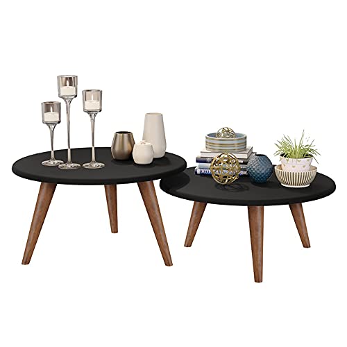 KIT MESAS CENTRO PRETO