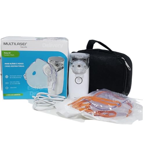 Inalador Portátil Mesh Easy Air Multilaser Saúde - HC215