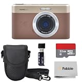 Kodak PIXPRO C1 コンパクトデジタルカメラ(ブラウン) 32GB microSDHCカード、保護カメラケース、高速USBカードリーダー、USB-Cケーブル、ACアダプター、メーカーアクセサリー付属