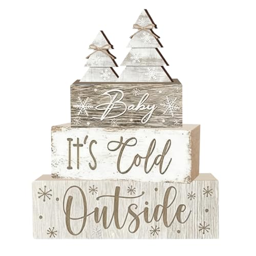 4 Pcs Christmas Decorations Indoor - Christmas Tree Table Decoration...