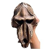 Mandrill Schädel Modell - Orang-Utan Schädel Replik Modell - 1: 1 Tier Bronze Schädel Figur Innenarchitektur Skulptur für Halloween Party Home Decoration