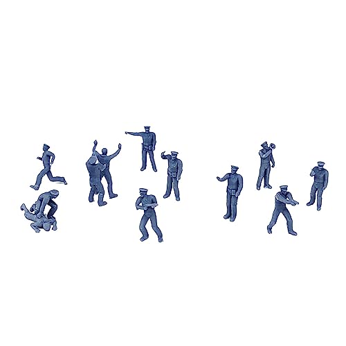Figurines de police 1:64 échelle S Outland Models pour diorama urbain