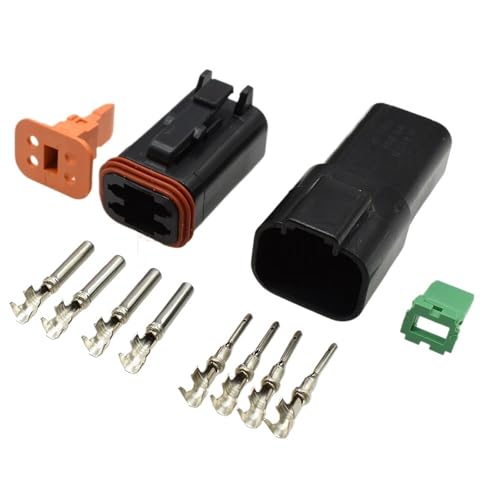 Conector DT de 4 pines impermeable para solucionar fallos de cables en camiones 2