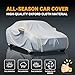 Car Cover for Opel Astra H OPC, Full car Body Covers Breathable dustproof for Indoor and Outdoor,210D Oxford Windproof and Flame-Retardant Sun car Protective Cover
