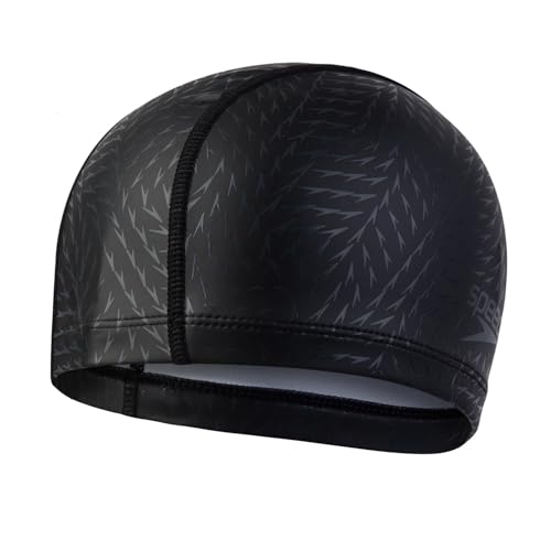 Speedo Unisex Boom Ultra Pace czepek pływacki | czepek pływacki, szary (Oxid Grey/Black), jeden rozmiar