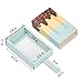 Okllen 60 Pack Bulk 3D Popsicle Shape Gift Boxes, Ice Cream Folding Paper Party Favor Box, DIY Mini Goody Boxes for Birthday Wedding, Pink and Blue