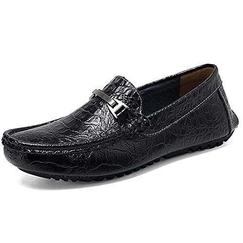 Bitiger Loafers Shoes for Men Comfortable Casual Slip on Shoes Slip-on Driving Loafers - Breathable Durable & Anti-Slip Male Business Work Penny