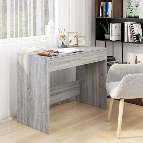 Bureau robuste pour bureau à domicile résistant Gris Sonoma - 2