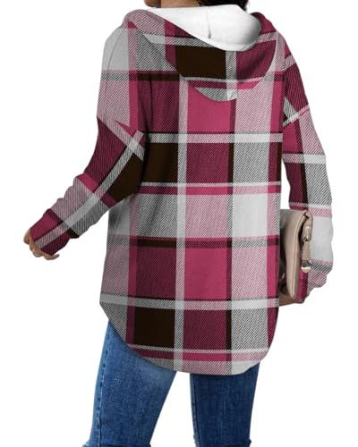 Image of Bofell Womens Fashion Tops Hoodies for Women Pullover Oversized Sweatshirts Long SLeeve Shirts Loose Fit