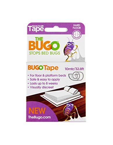 The Bugo Barrier Tape 10m Hard Floor Detector, Monitor and Trap for Bed Bugs and Other Insects