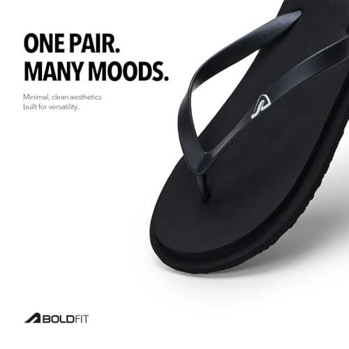 Image of Boldfit Slippers for Man Soft Cushioned Flip Flops for Man Comfortable Chappal for Men Lightweight Slippers for Men Indoor and Outdoor Chappal Mens Flip Flop Cushioned Footbed Footwear for Boys