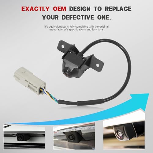 Rear View Backup Camera for Lacrosse Allure Malibu 2014-2016 & Volt 2011-2015 & Malibu Eco 2013-2014 22923842 22883286 20860481 Park Assist by HKSpazz - Used condition - Image 3