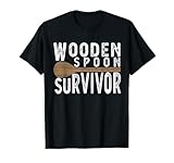 Wooden Spoon Survivor Tshirt- Funny Vintage Shirts