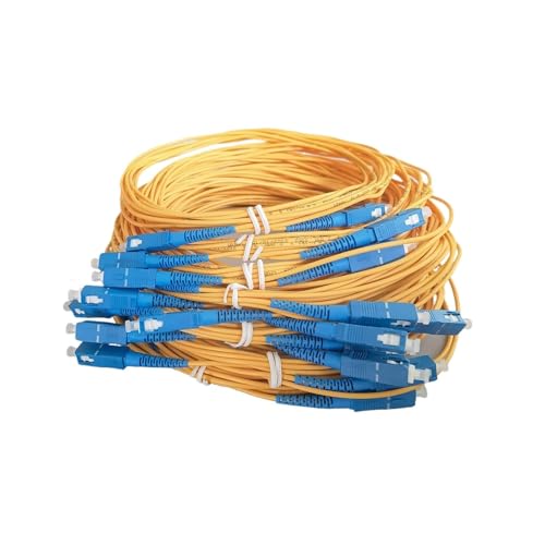 Câble fibre optique FTTH intérieur SC/UPC de 5m pour connexion internet stable
